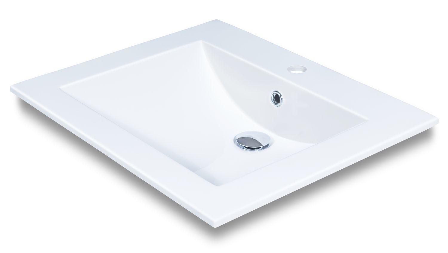 Plan-vasque Quadro 60 cm