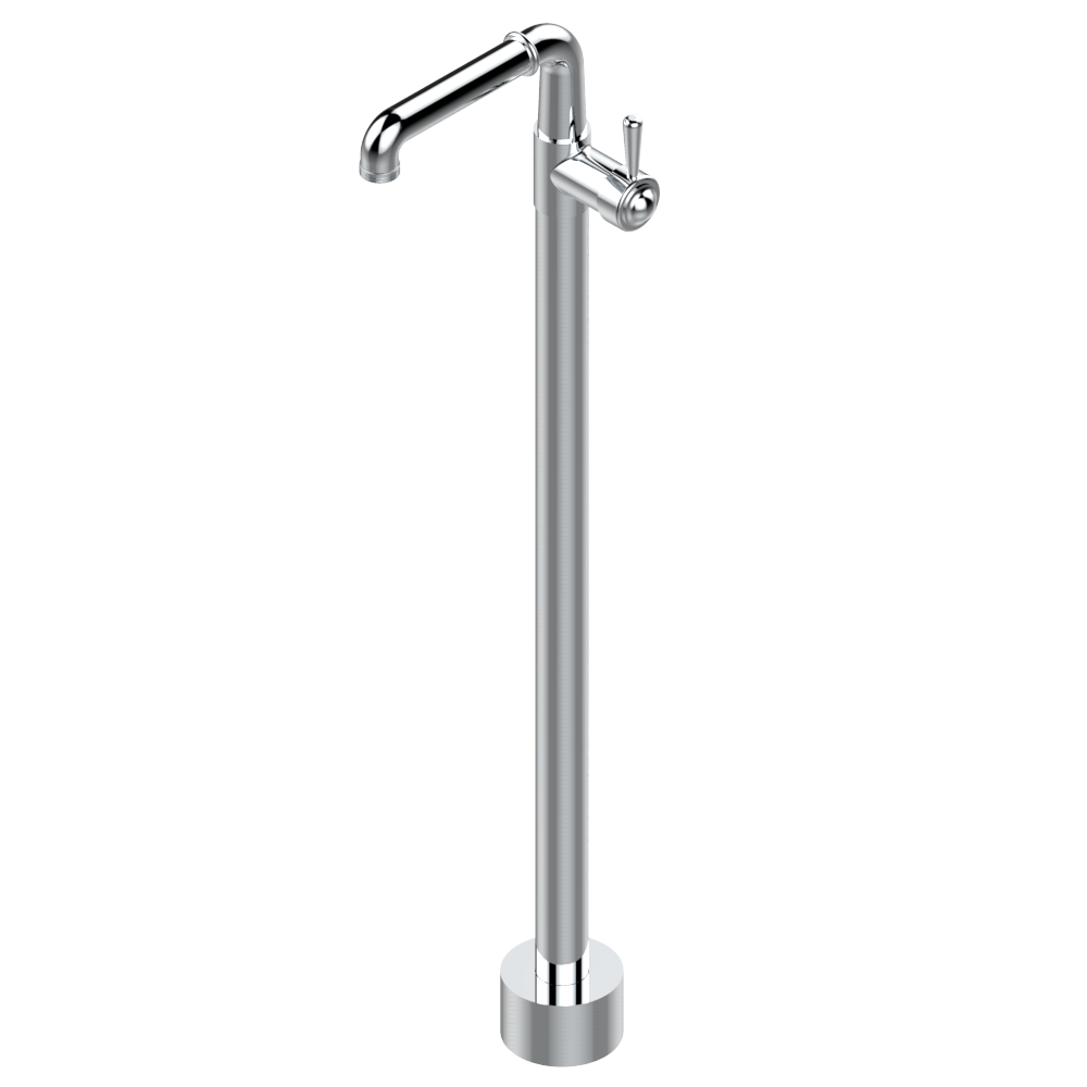 Mitigeur de lavabo THG sur pied et alimentation au sol - Collection &quot;Beaubourg&quot;