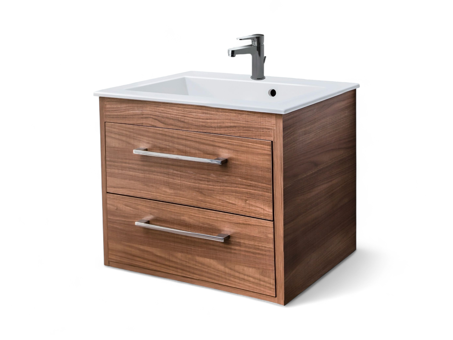 Meuble de salle de bains Oceana 56 cm à deux tiroirs