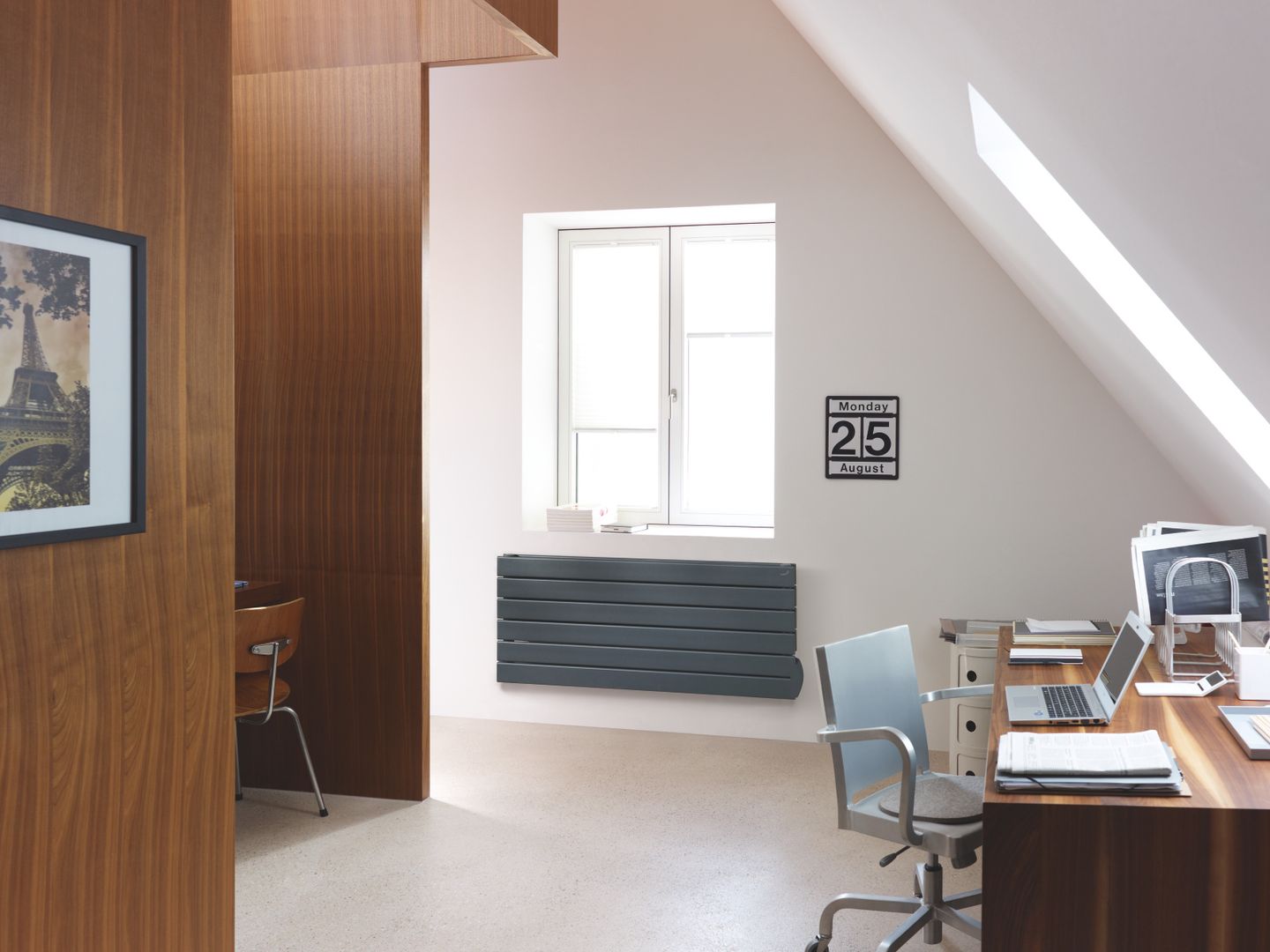 Radiateur Zehnder (Acova) Roda - Noir mat