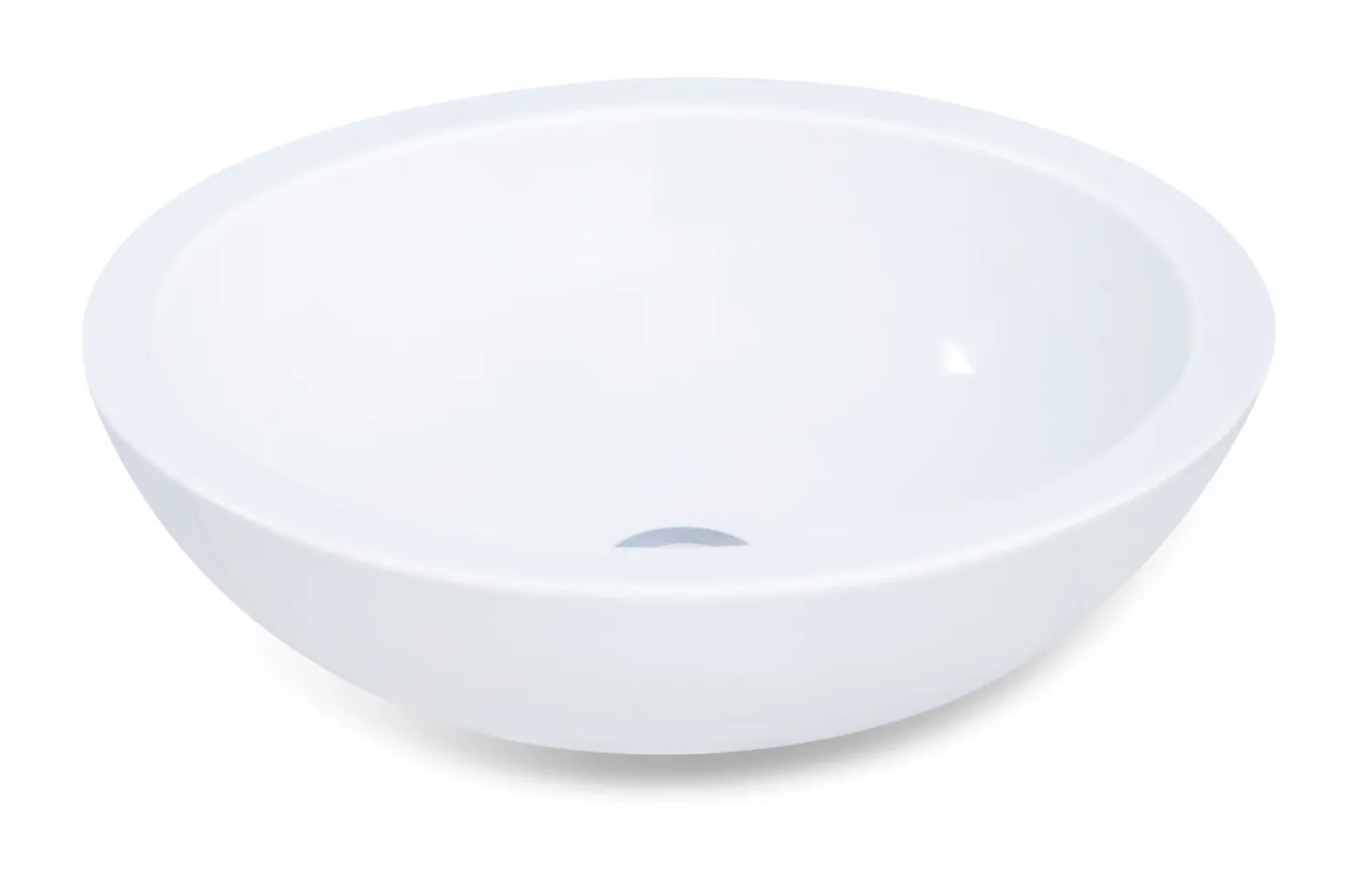 Bol à poser Bolero 44 cm en blanc