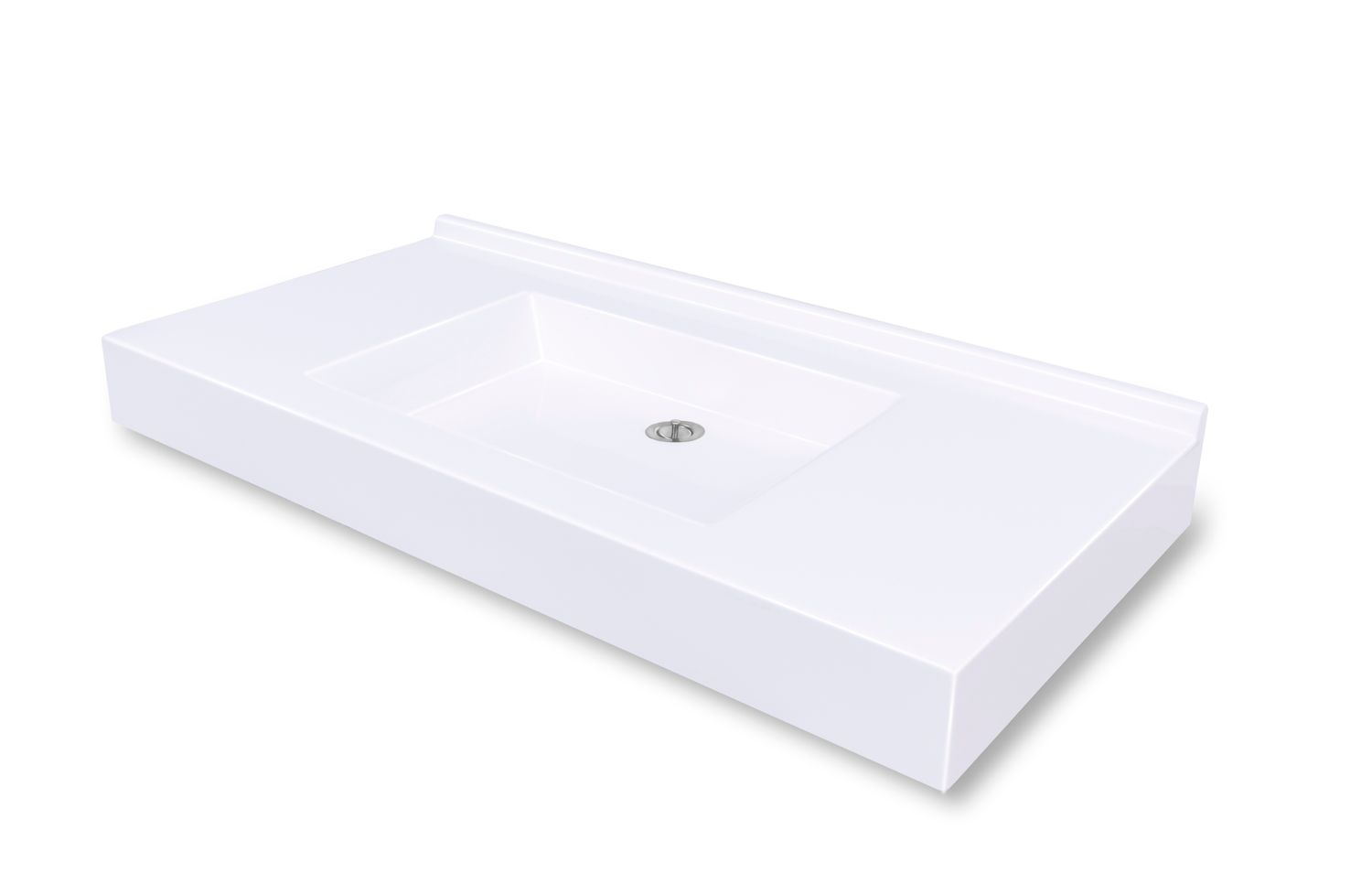 Plan-vasque Moorea 100 cm