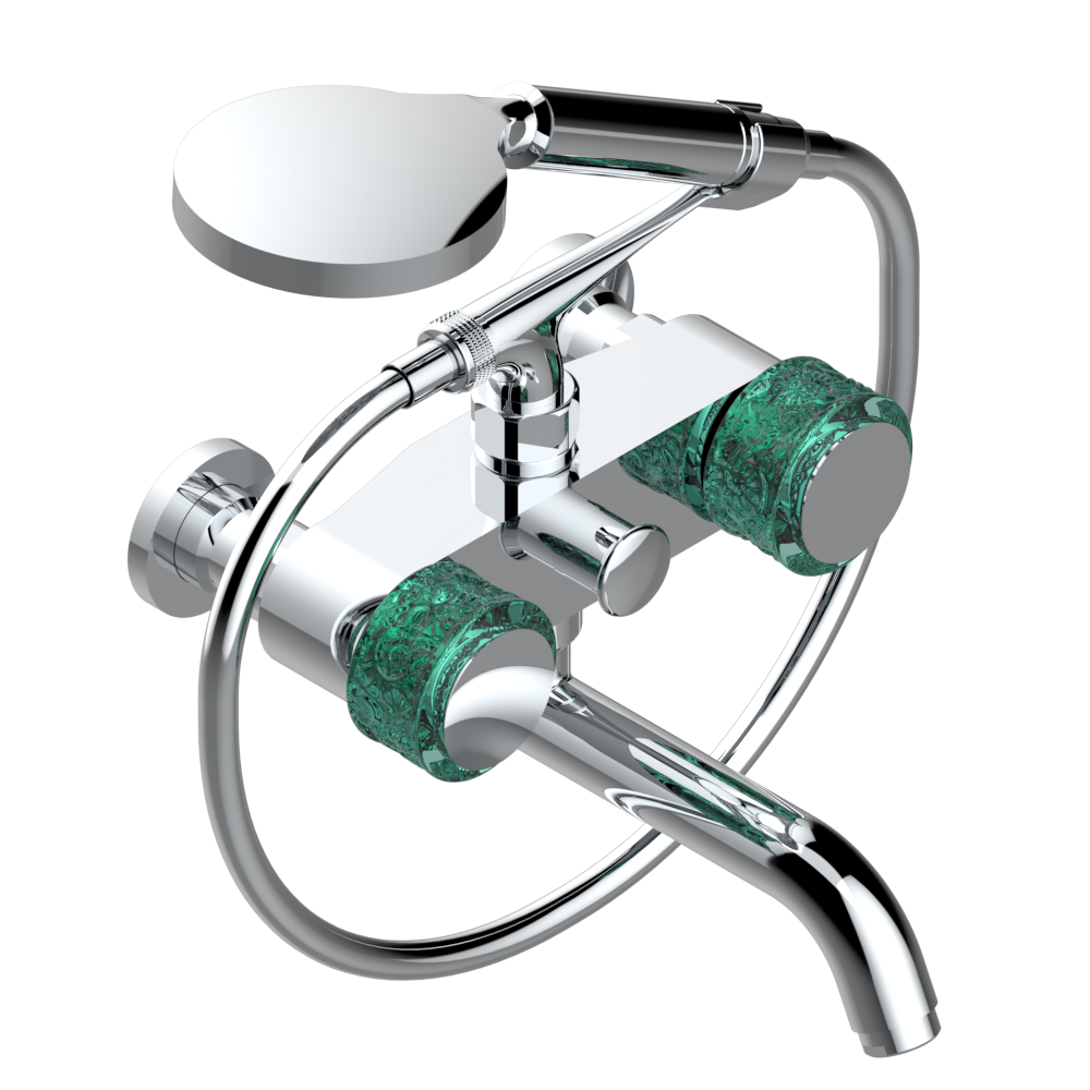 Mélangeur de bain / douche THG avec douchette - Collection &quot;New Island&quot;