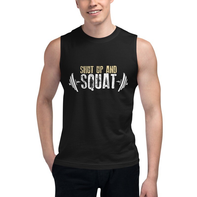 Workout Tank Top + Muscle Shirt + Mens Workout Tanks