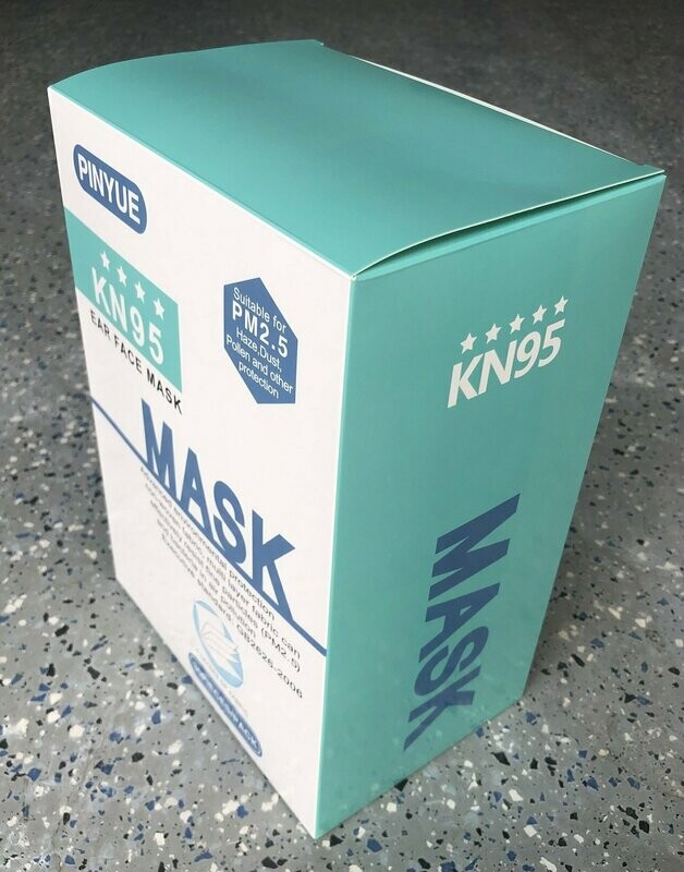 1002-KN95 Personal Protection Particle Respirator - 30 pcs per box