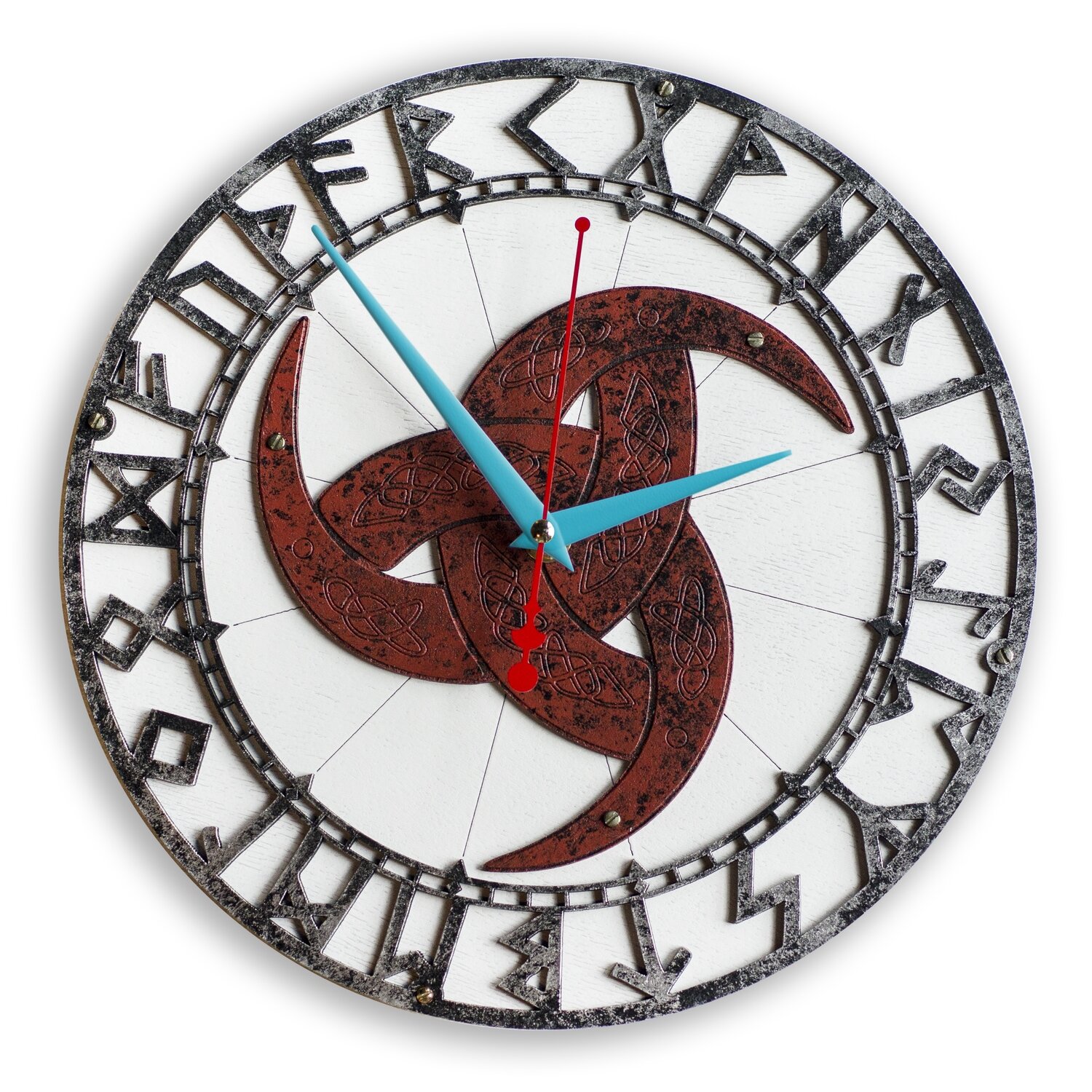 Odin's Horn Wall Clock