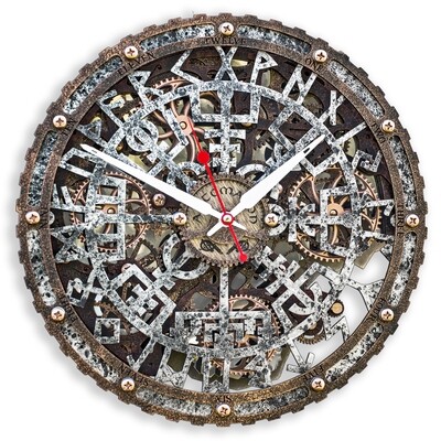 Automaton Bite 1682 Vegvisir Wall Clock