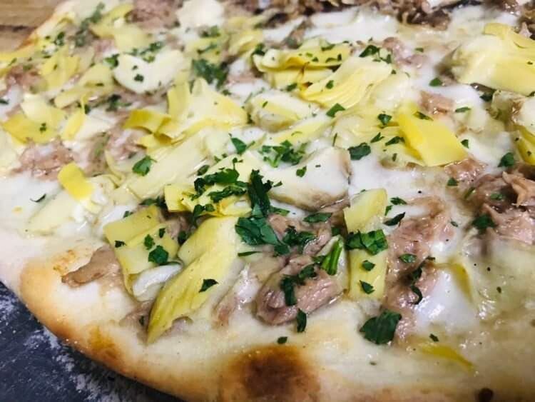 Pizza TONNO E CARCIOFINI