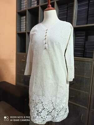 Ladies Linen Indian Chicken Full Net Premium Quality Range