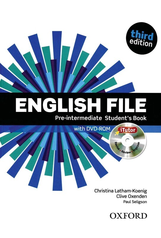 English File PRE-INTERMEDIATE, 3 издание (учебник + тетрадь)