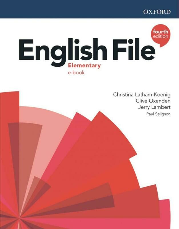 English File ELEMENTARY, 4-ое издание (учебник + тетрадь)