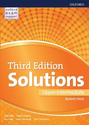 Solutions  Upper-Intermediate. 3е издание. Учебник и рабочая тетрадь.