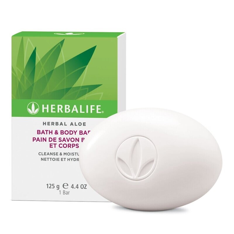 Herbal Aloe sápustykki/Bath and Body Bar - 125 g