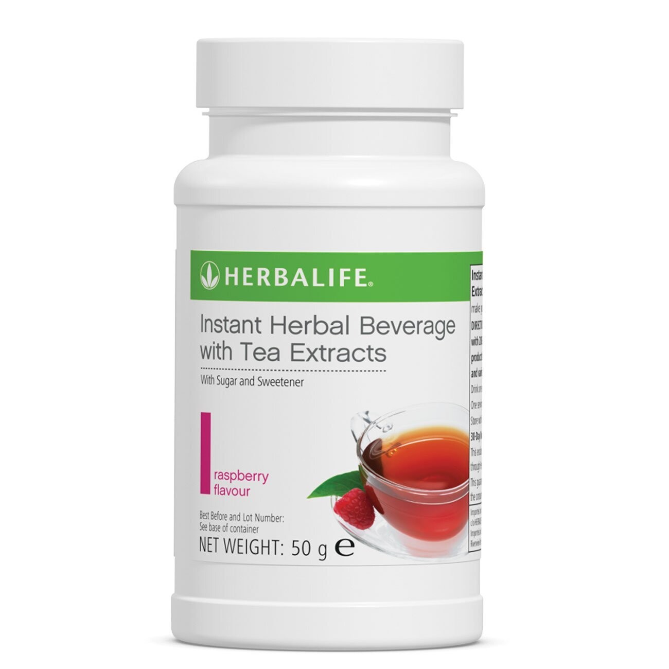 Instant jurtate - hindberjabragð/Herbal Beverage - hindberjabragð- 50 gr.