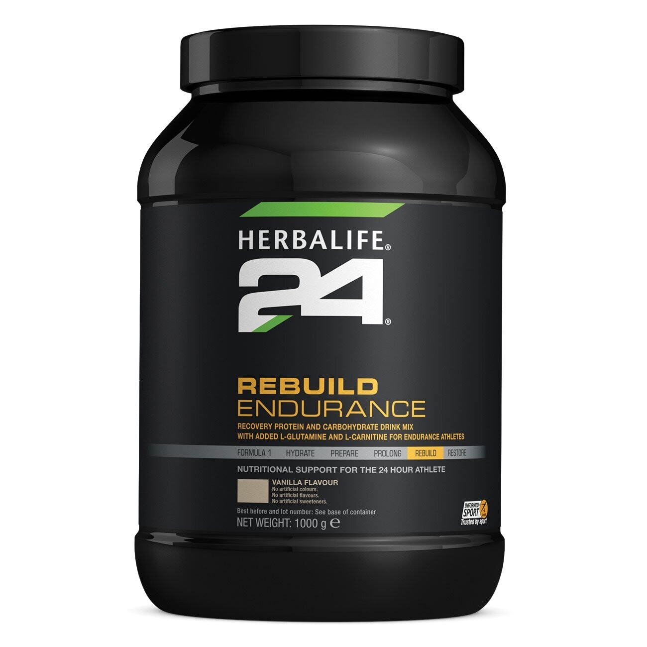 Rebuild Endurance - Vanilla flavour - 1000g