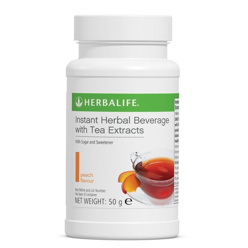 Instant jurtate - ferskjubragð/Herbal Beverage - ferskjubragð - 50 gr. Instant jurtate - ferskjubragð/Herbal Beverage - ferskjubragð - 50 gr.