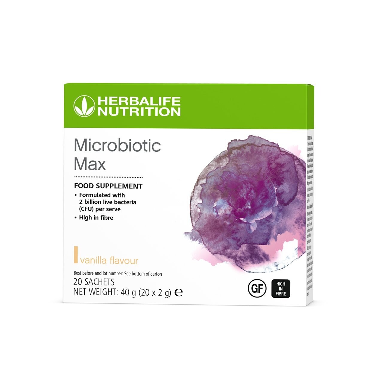 Microbiotic Max Vanilla - 20 skammtar