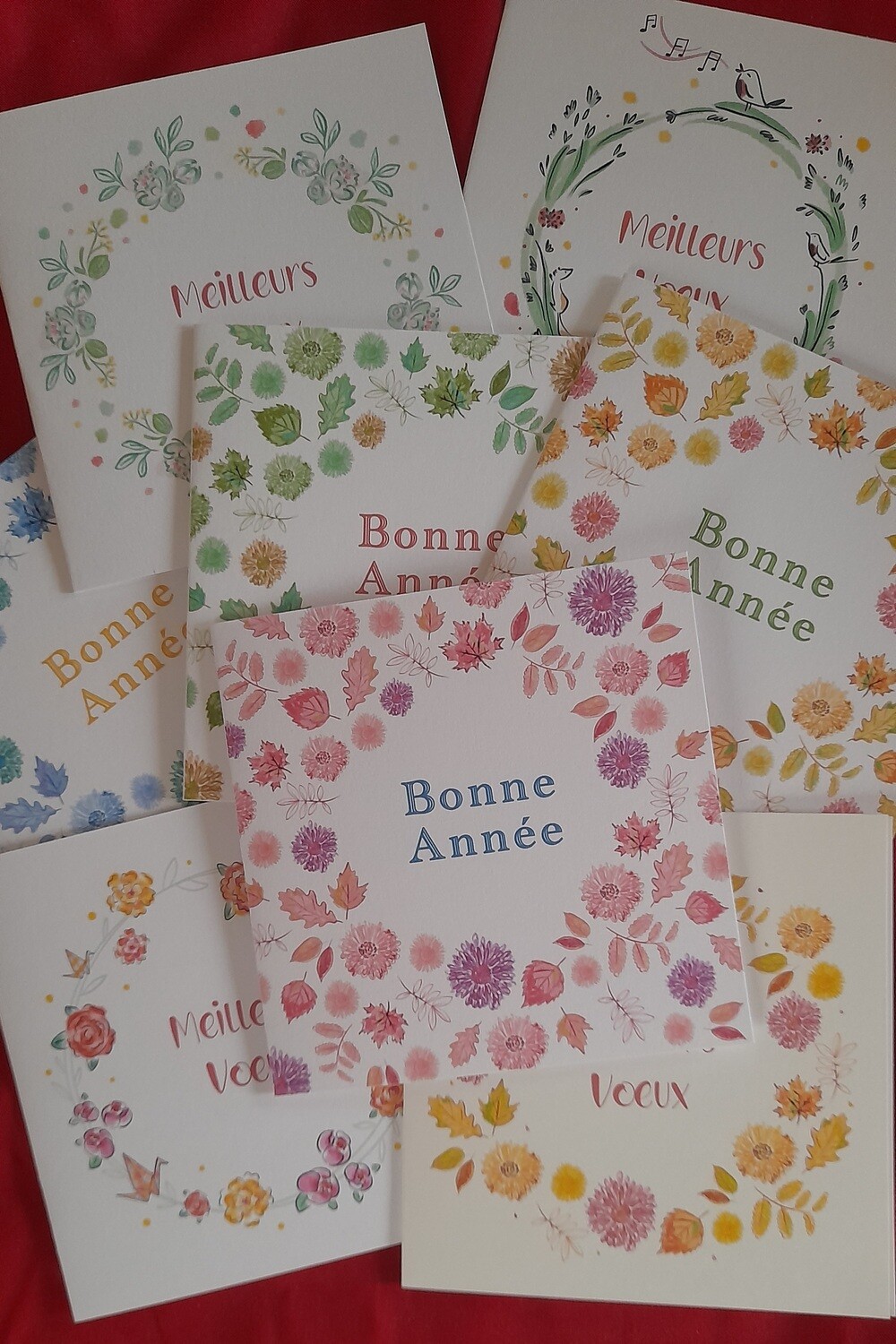 Cartes de voeux (à partir de 3€50)