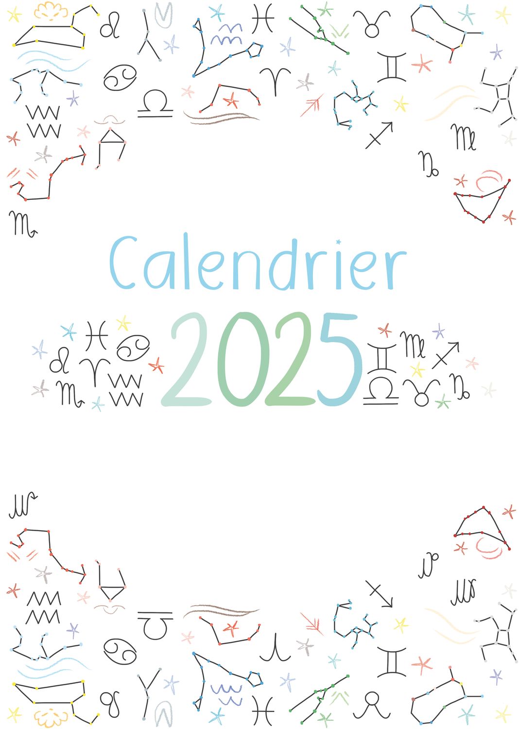 Calendrier 2025 ASTRO