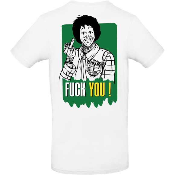 T-SHIRT HOMME - RONALD FUCKYOU !