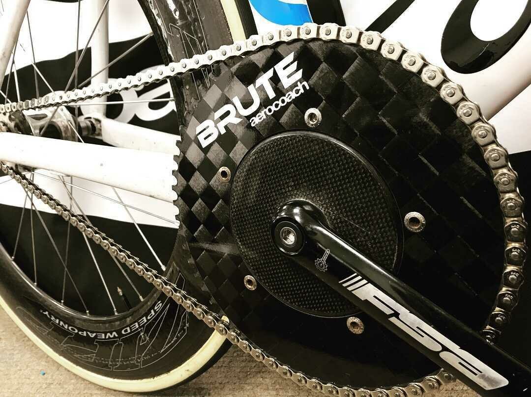AeroCoach BRUTE carbon track chainrings