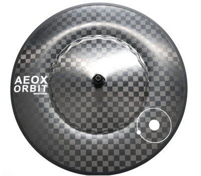 AeroCoach AEOX® Orbit carbon clincher/tubeless disc wheel (disc brake)