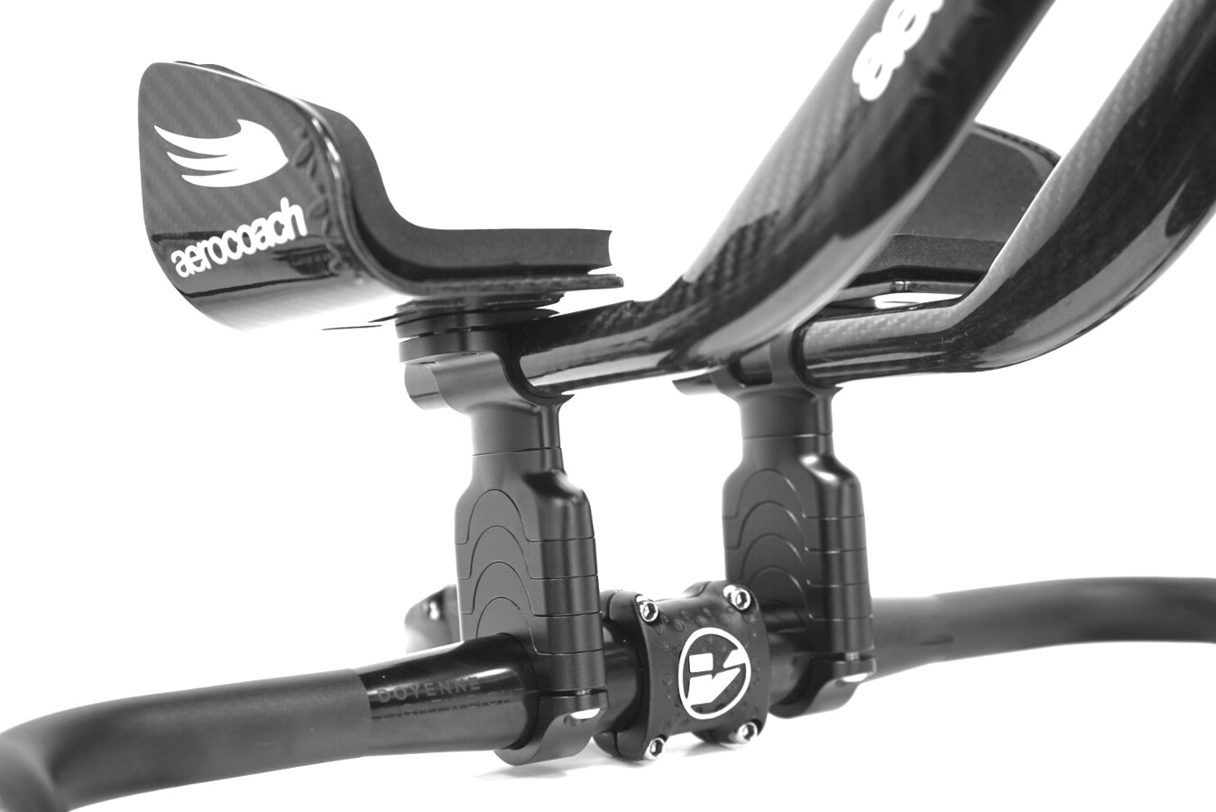 AeroCoach extension clamps for aerobars