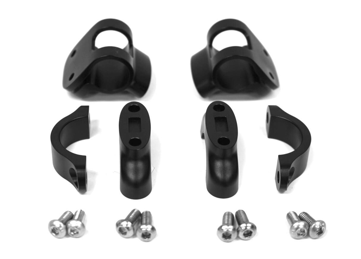 AeroCoach extension clamps for aerobars