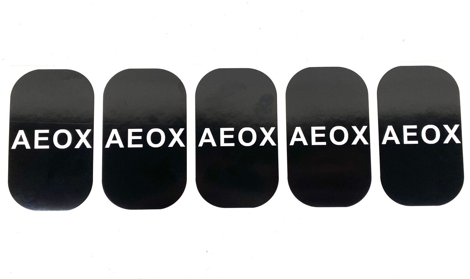 AEOX disc wheel valve stickers
