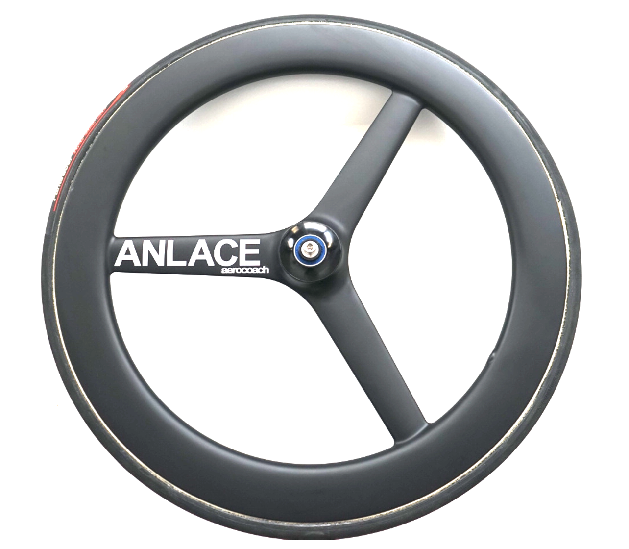 AeroCoach Anlace carbon wheelchair 3 spoke racing wheel