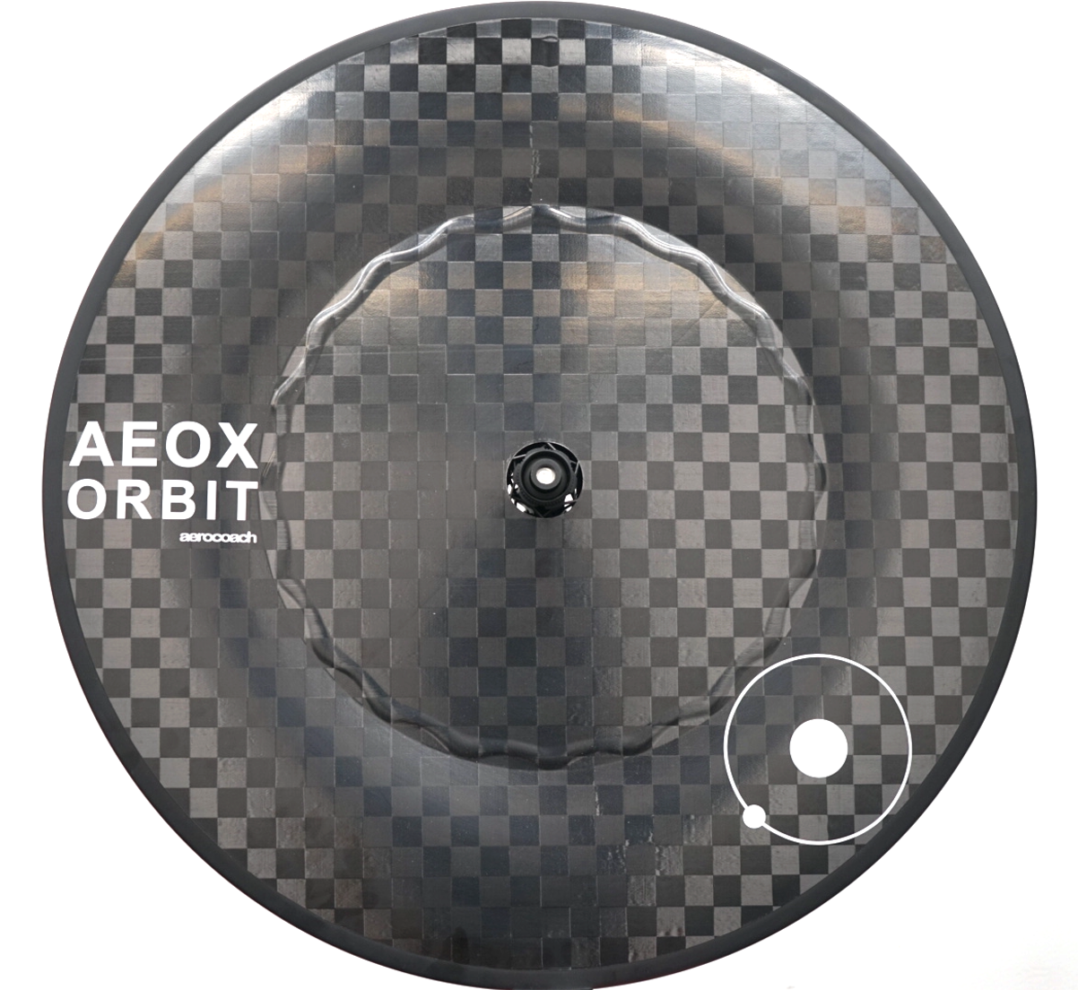 AeroCoach AEOX® tubeless front disc wheel