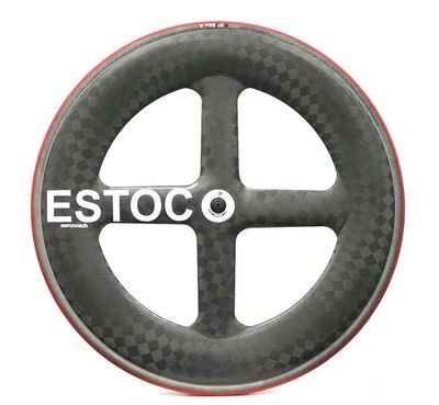 AeroCoach AEOX® ESTOC clincher carbon track 4 spoke wheel AeroCoach AEOX® ESTOC clincher carbon track 4 spoke wheel