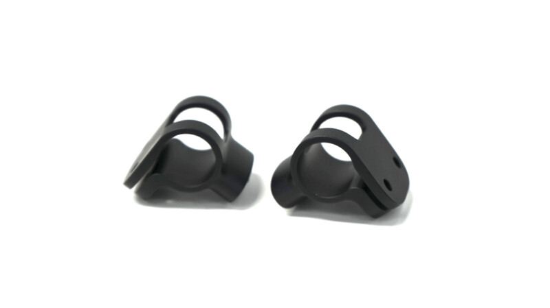 AeroCoach extension clamps for tilt block adapters