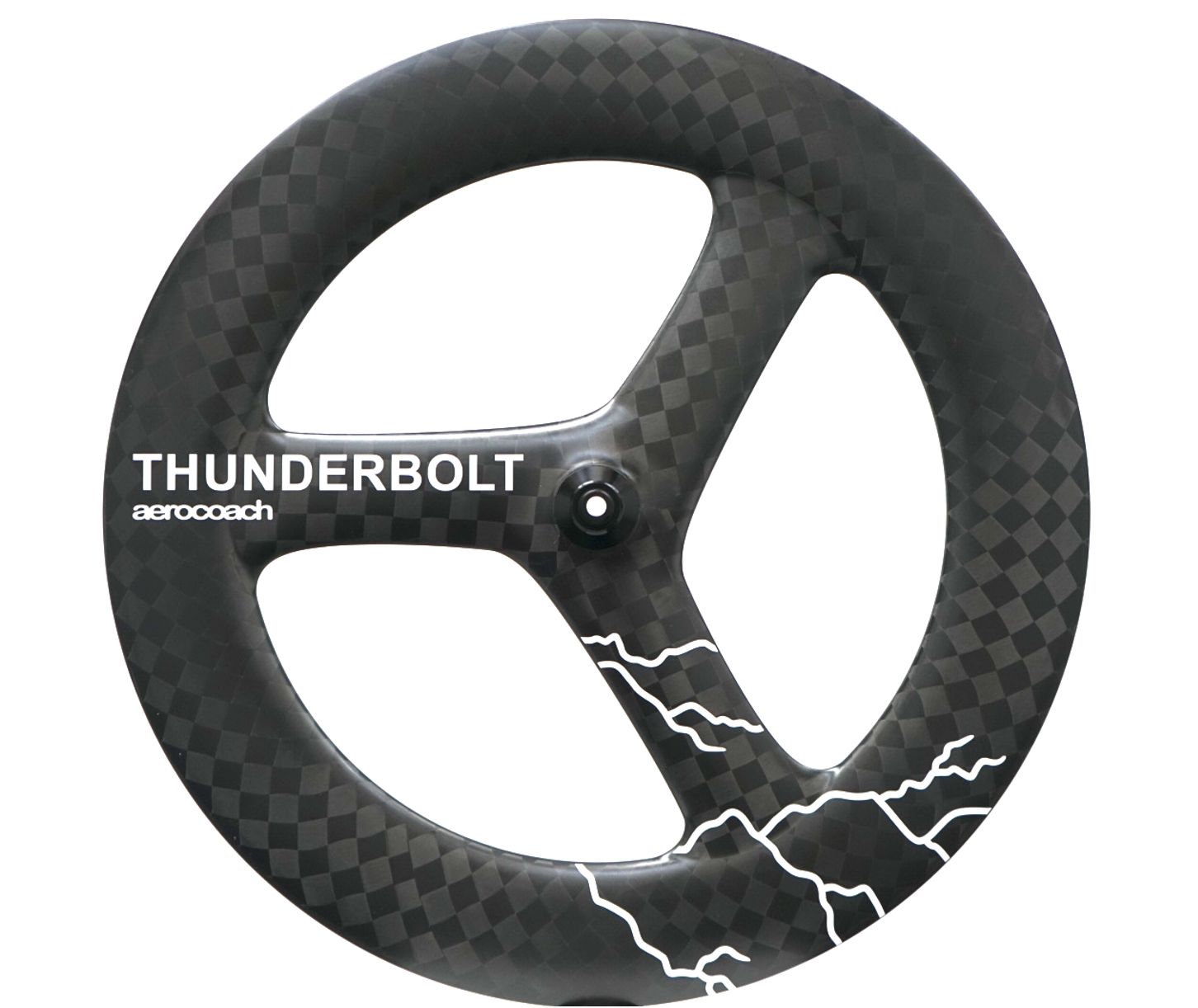 AeroCoach AEOX® Thunderbolt trispoke aero wheels AeroCoach AEOX® Thunderbolt trispoke aero wheels