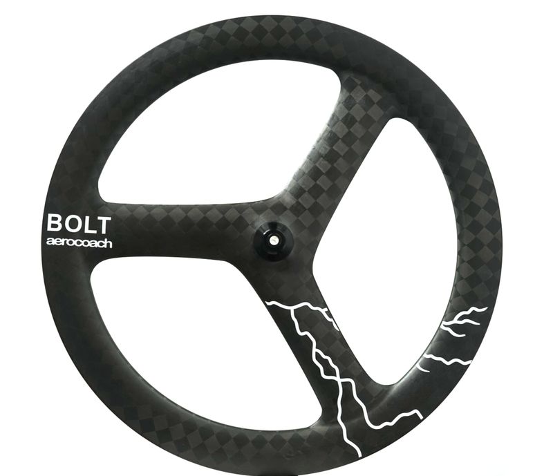AeroCoach AEOX® Bolt trispoke aero wheels