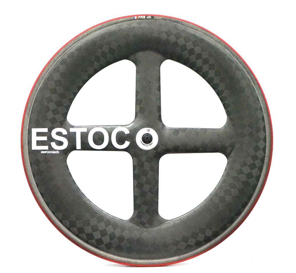 AeroCoach AEOX® ESTOC clincher carbon track 4 spoke wheel