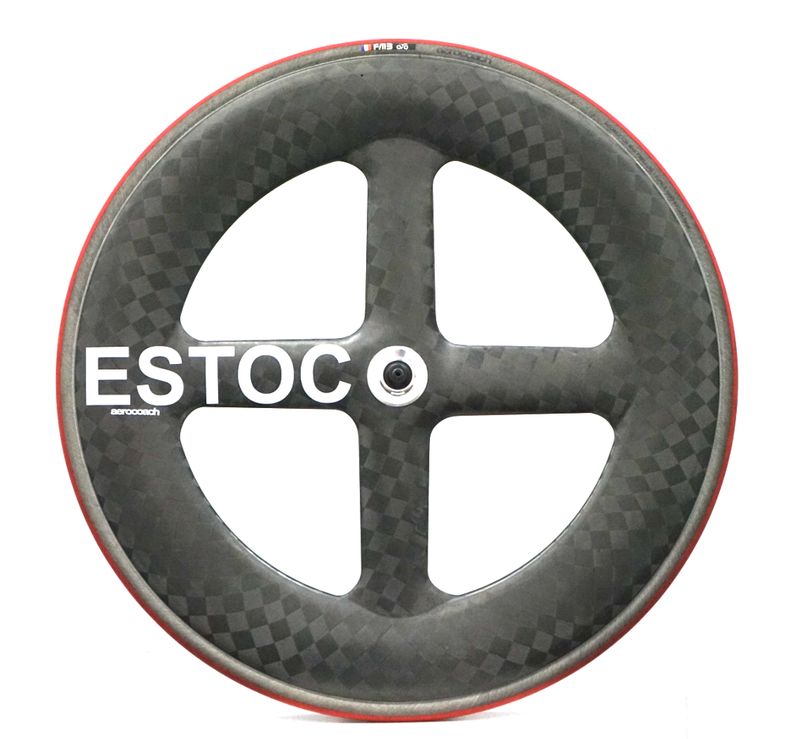 AeroCoach AEOX® ESTOC clincher carbon track 4 spoke wheel