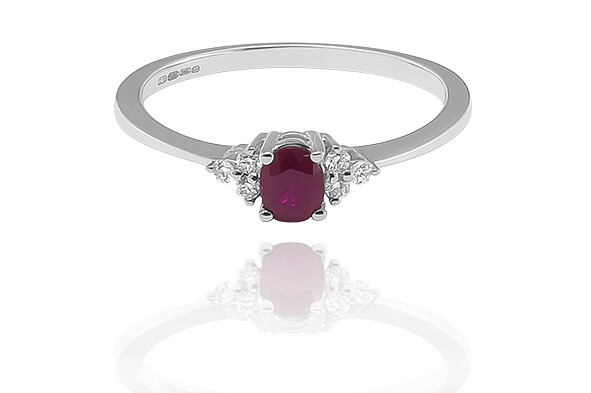 Rome – White Gold - drágaköves eljegyzési gyűrű Rome – White Gold - drágaköves eljegyzési gyűrű
