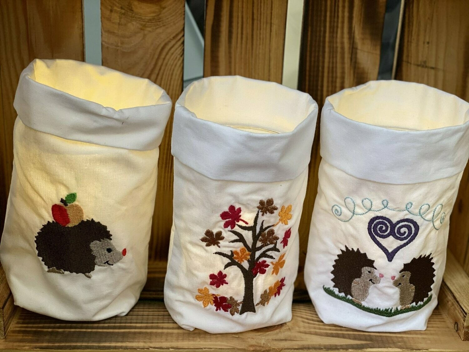 Lichtsack Herbstmotiv