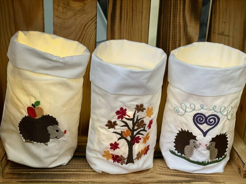 Lichtsack Herbstmotiv