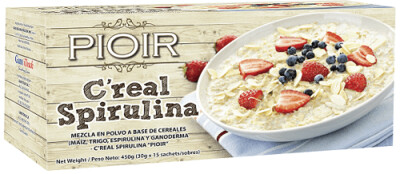 PIOIR C&#39;real con Spirulina - Enriquecido con Ganoderma Lucidum + Envío GRATIS