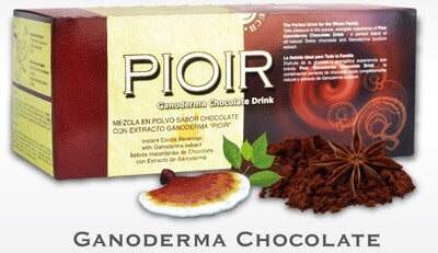 PIOIR Chocolate - Enriquecido con Ganoderma Lucidum + Envío GRATIS