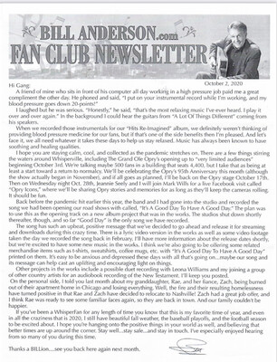 2021 Fan Club Hard Copy Gift Membership 2021 Fan Club Hard Copy Gift Membership