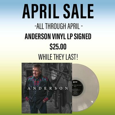 ANDERSON Vinyl LP ANDERSON Vinyl LP