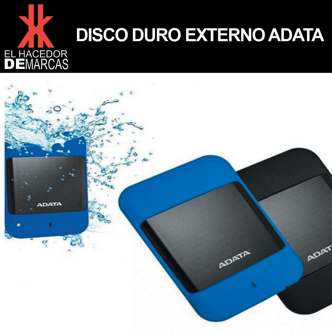 Disco Duro Externo Adata Hd700 1tb Usb 3.0 Anti Golpes y Agua