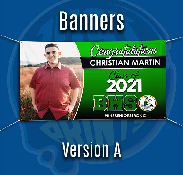 Grad Banner - Class of 2025 BANNING HS