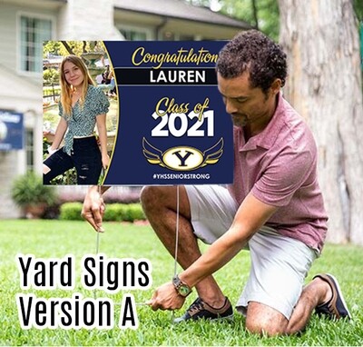 Grad Yard Sign - Class of 2025 NORCO HS