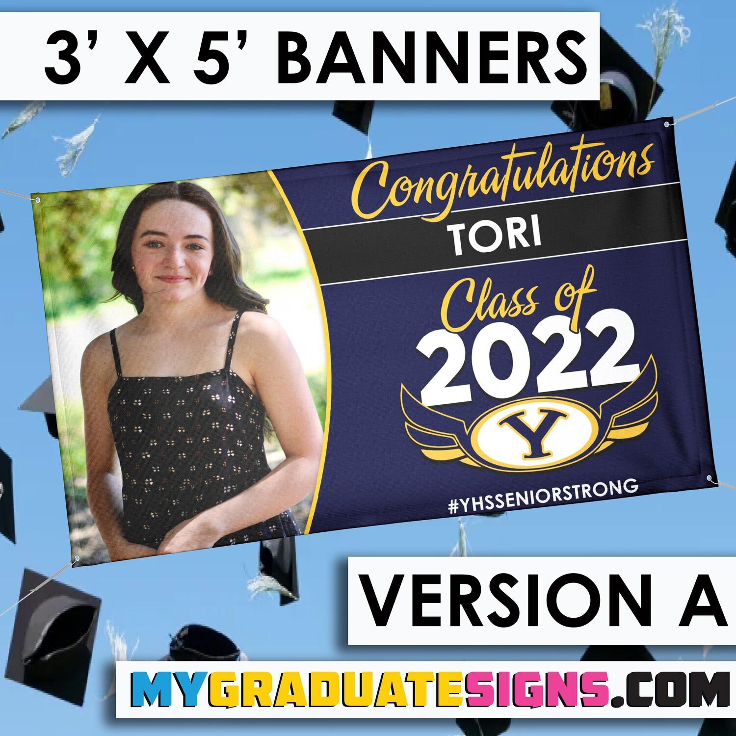 American Banner Pro - Banner Class of 2022 YUCAIPA HS