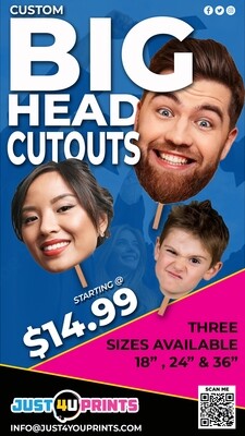 Big Head Cutout