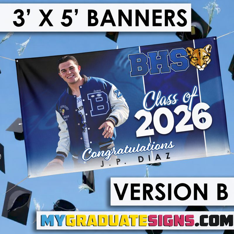 Grad Banner - Class of 2026 BEAUMONT HS